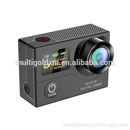 Hottest Sport Camera Dual Screen Ultar Slim 1080P WIFI Action Camera